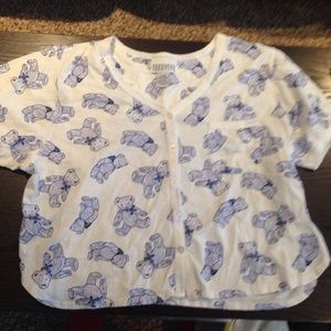 Teddy bear button up