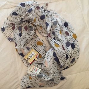 Summer spot stitch scarf ☺️☺️☺️