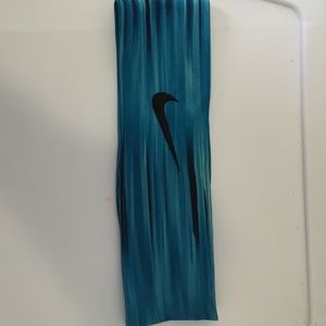 Blue Nike head band
