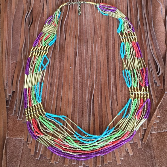 Accessories - 🙌🏼GIFTED🙌🏼 Multi Strand Colorful Necklace