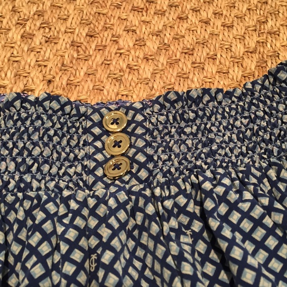 Juicy couture blue elastic waist skirt. - Picture 2 of 2