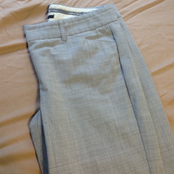 Gray slacks