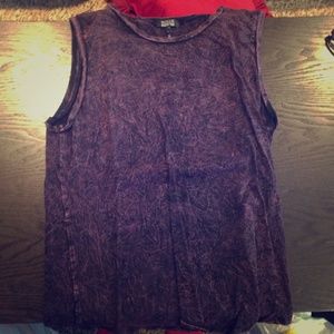 Purple tank