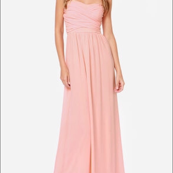 Coral Maxi dress