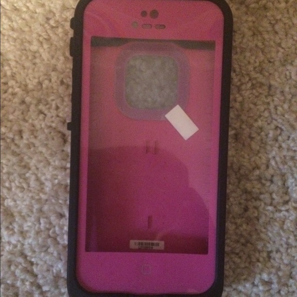Pink LifeProof iPhone 5/5s case