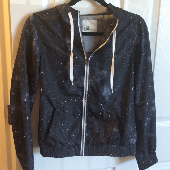 Zine windbreaker galaxy