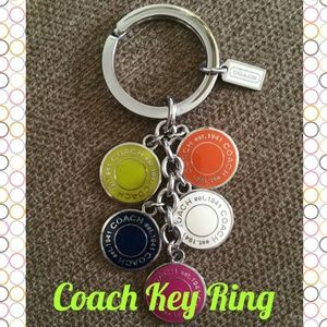 💗Coach Key Ring Fob😍