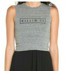 Killin it crop top