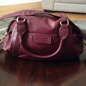 Burgundy Tahari Purse NWOT