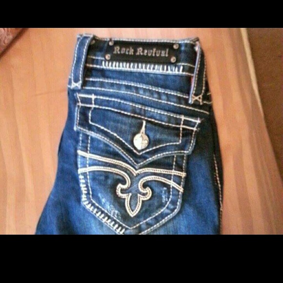 Rock Revival Boot Cut Jeans Size 30