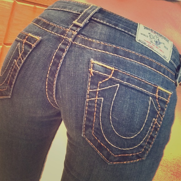 True Religion Dark Wash Skinny Jeans