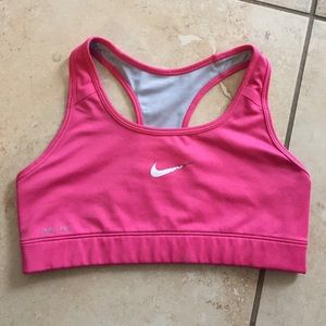 Nike dri fit sports bra.