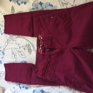 Seven7 Deep Violet Pants