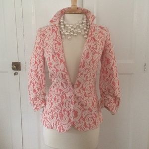 NWOT Tart Collection3/4 sleeve Lace Jacket