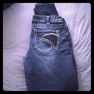 Silver jeans