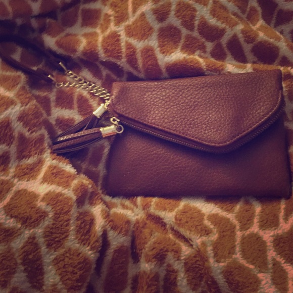 Wristlet leather wallet