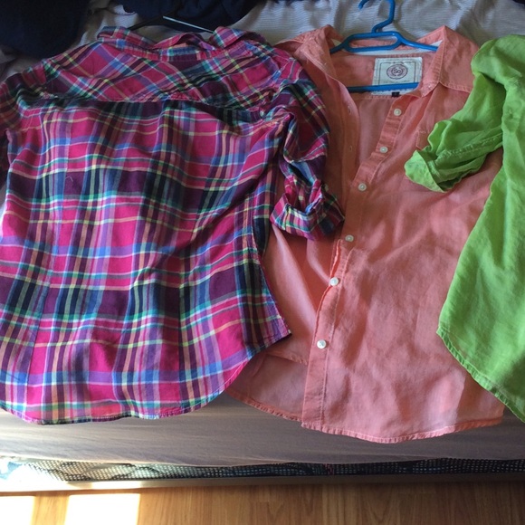 3 So Perfect button up tops