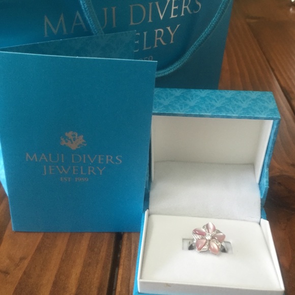 Plumeria ring