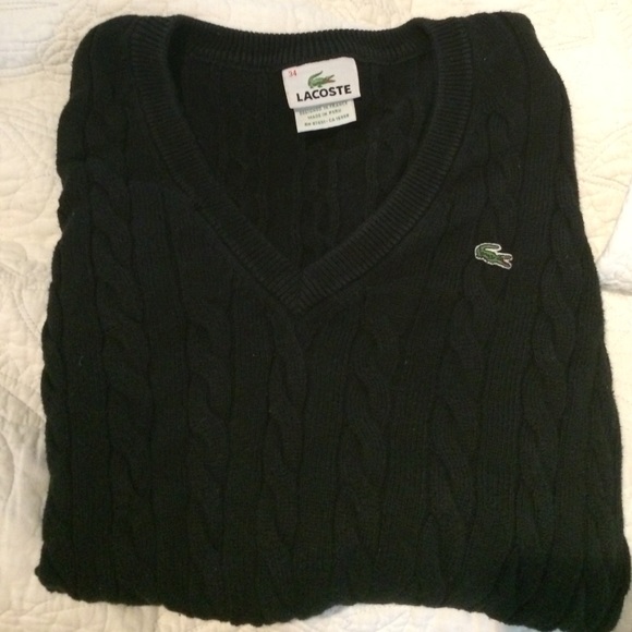 Lacoste sweater size 34