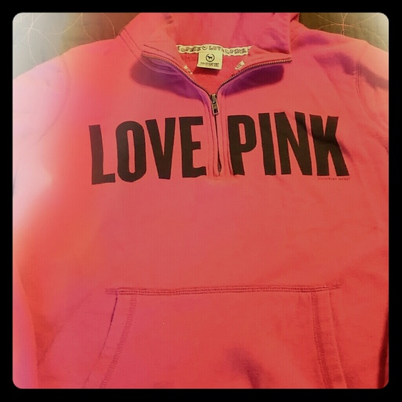 Pink pull over