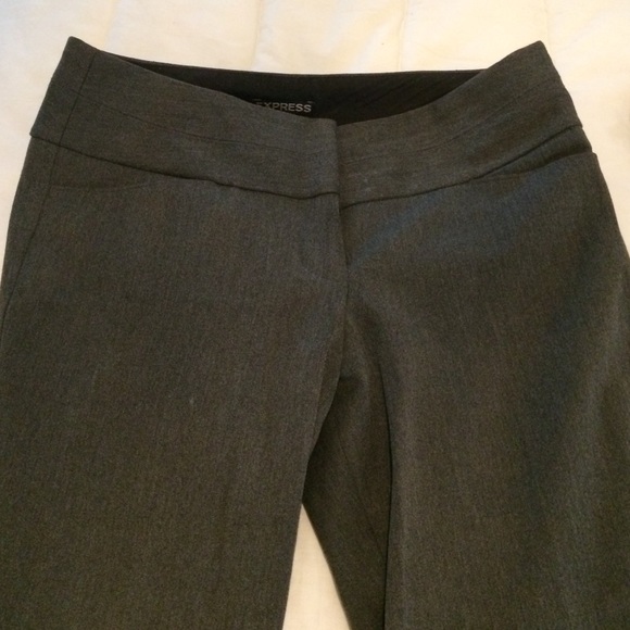 Dark grey express dress pants