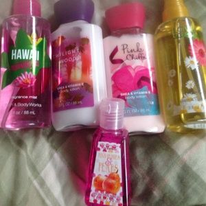 BATH AND BODY WORKS BUNDLE (travel size)