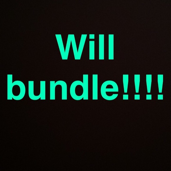 Will bundle anything in my closet! Just ask!