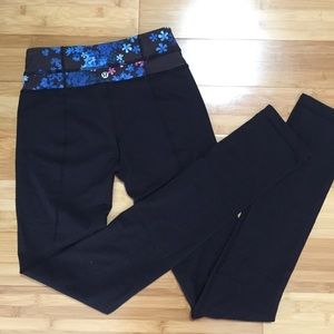 🎉🎉SALE🎉🎉skinny groove black lululemon pants