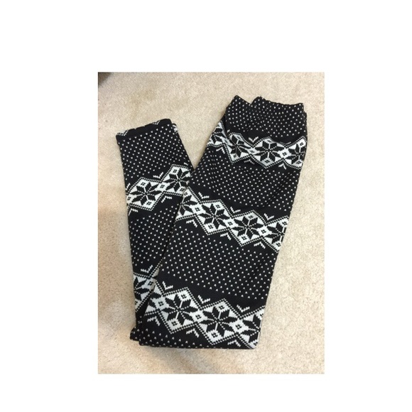 Thermo patterned leggings