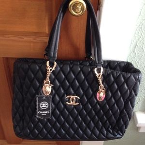 Black Quilted purse