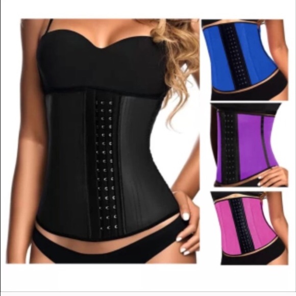 Latex waist shapers