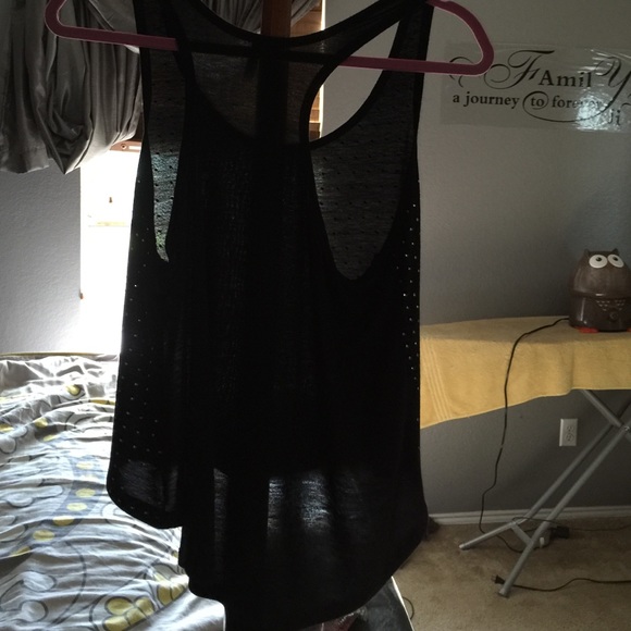 Racer back tank with studded front - Picture 3 of 3