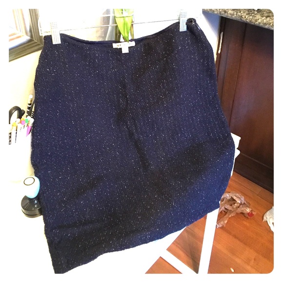 Navy St. John skirt. Size 12
