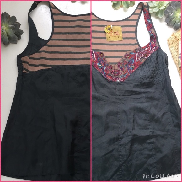 Free People silk tank - Picture 3 of 4