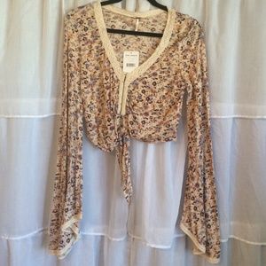 Free People Crop top in Tea Combo
