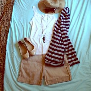 Faded glory khaki shorts