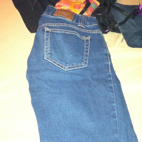 Jeans. Jegging fabric