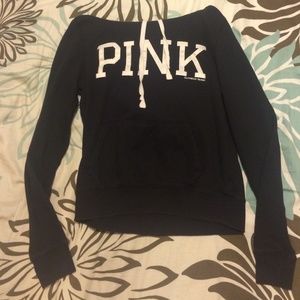 Victorias Secret Pink...Black Hoodie !