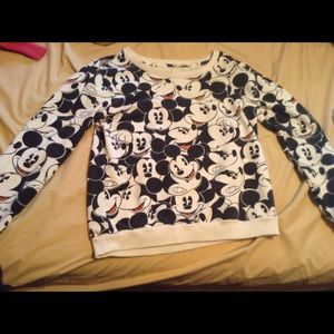 Mickey Mouse long sleeve crop top , from Disney.