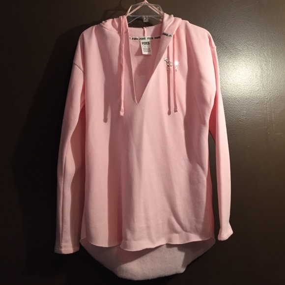 Pink Bling Hoodie NWOT