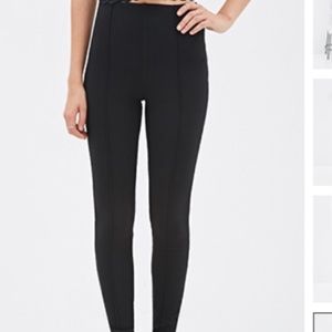 Creased Front Leggings