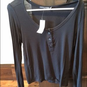 Black Thin Brandy Melville shirt