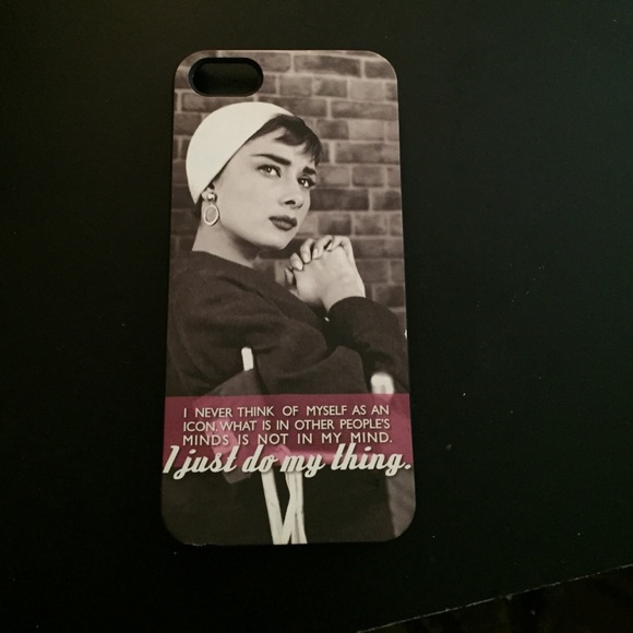 Audrey Hepburn iPhone 5/5S phone case