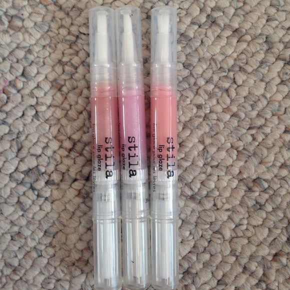 Three stila lip glazes