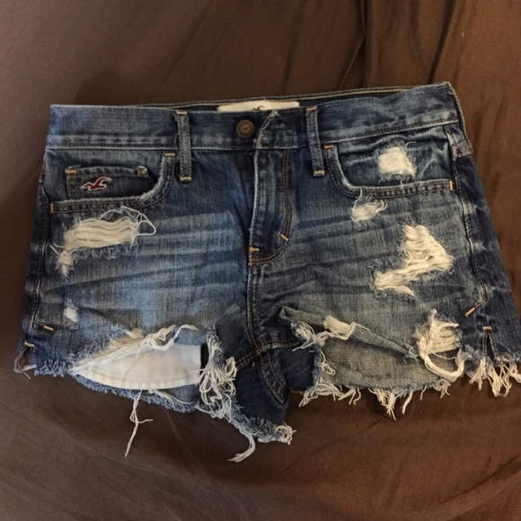 High Waisted Jean Shorts