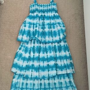 Tie dye summer dress
