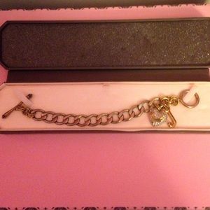 Juicy couture charm bracelet.