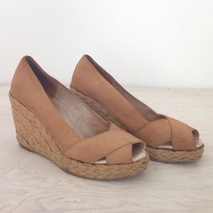 Kors Michael Kors Leather Wedges