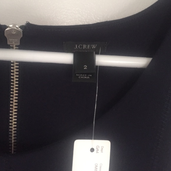 Navy J.CREW Dress - Picture 2 of 4