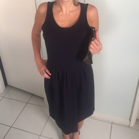 Navy J.CREW Dress - Picture 4 of 4